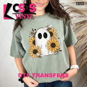 DTF Transfer - DTF010084 Sunflower Ghostie