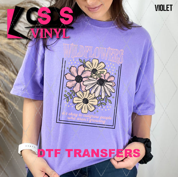 DTF Transfer - DTF010097 Wildflowers Full Color