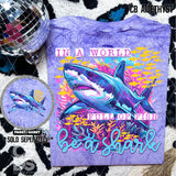 DTF Transfer - DTF010148 In a World full of Fish Be a Shark Pocket