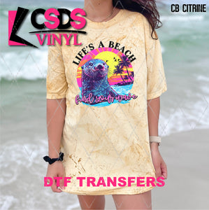 DTF Transfer - DTF010164 Life's a Beach Find Your Wave