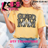 DTF Transfer - DTF010186 Guard Mom Faux Rhinestones