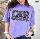 DTF Transfer - DTF010188 Cheer Grandma Faux Rhinestones