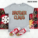 DTF Transfer - DTF010269 Brother Claus Faux Embroidery/Glitter