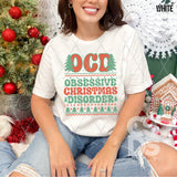 DTF Transfer - DTF010286 Obsessive Christmas Disorder