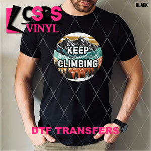 DTF Transfer - DTF010320 Keep Climbing