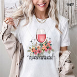 DTF Transfer - DTF010324 Emotional Support Beverage Wine