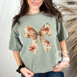 DTF Transfer - DTF010332 Fall Floral Bow