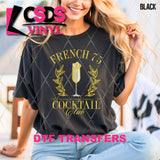 DTF Transfer - DTF010379 French 75 Cocktail Club