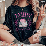 DTF Transfer - DTF010383 Family Vacation Travel Club Pink