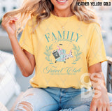 DTF Transfer - DTF010384 Family Vacation Travel Club Blue