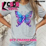 DTF Transfer - DTF010449 Your Battle is My Battle Butterfly