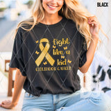 DTF Transfer - DTF010457 Fight Like a Kid Childhood Cancer