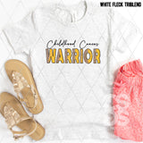 DTF Transfer - DTF010468 Childhood Cancer Warrior Leopard