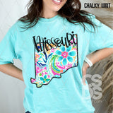 DTF Transfer - DTF010477 Colorful Paisley States