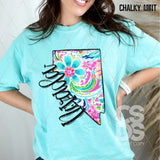 DTF Transfer - DTF010477 Colorful Paisley States