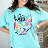 DTF Transfer - DTF010477 Colorful Paisley States