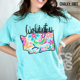 DTF Transfer - DTF010477 Colorful Paisley States