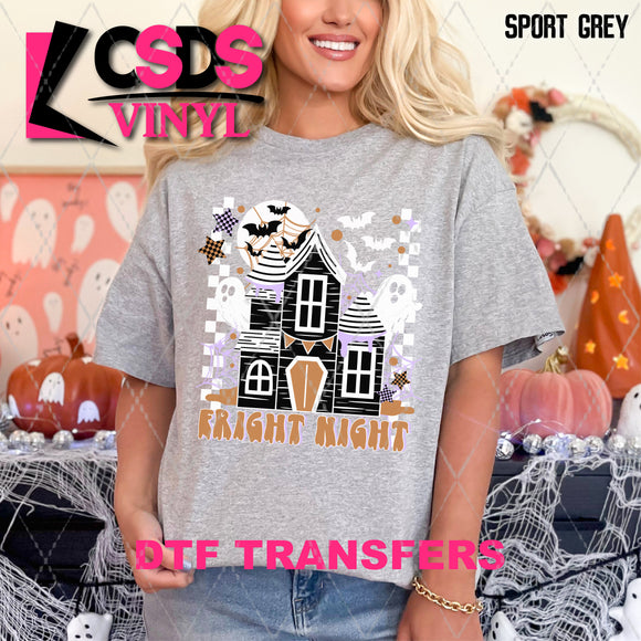 DTF Transfer - DTF010497 Fright Night House