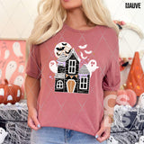 DTF Transfer - DTF010498 Fright Night House Pocket