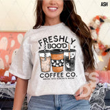 DTF Transfer - DTF010500 Freshly Boo'd Coffee Co