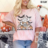 DTF Transfer - DTF010512 Spooky Coffee Pumpkins