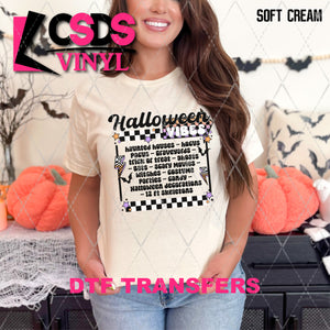 DTF Transfer - DTF010535 Halloween Vibes