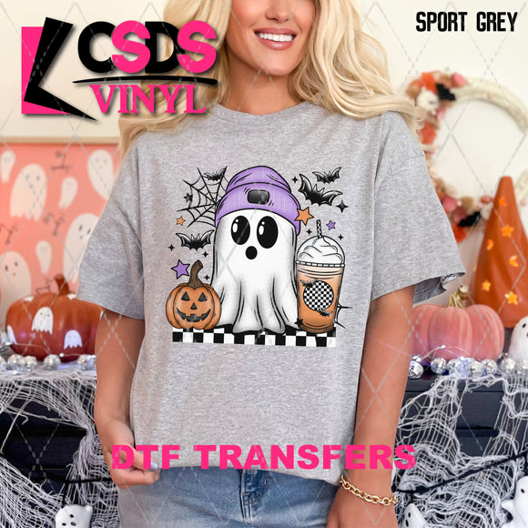 DTF Transfer - DTF010540 Coffee Ghostie