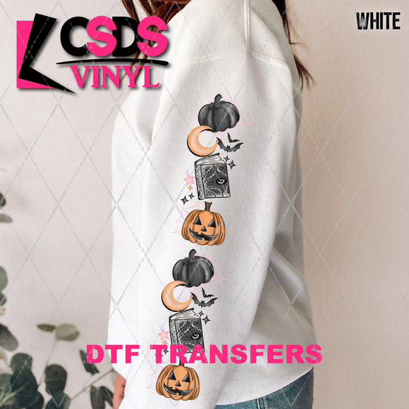 DTF Transfer - DTF010543 Halloween Jack O Lantern Sleeve