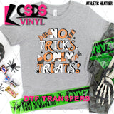 DTF Transfer - DTF010551 No Tricks Only Treats