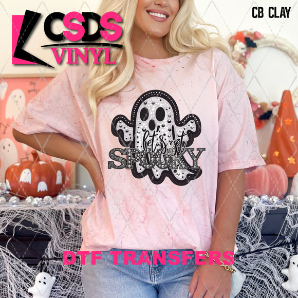 DTF Transfer - DTF010555 Let's Get Spooky Faux Rhinestones