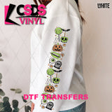 DTF Transfer - DTF010580 October Collage Green Sleeve