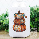 DTF Transfer - DTF010634 Stacked Quilted Pumpkins