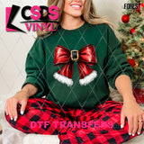 DTF Transfer - DTF010660 Christmas Coquette Bow 9