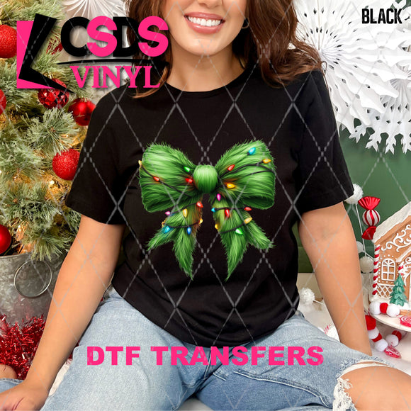 DTF Transfer - DTF010661 Christmas Coquette Bow 10