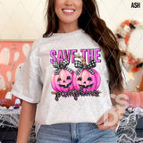 DTF Transfer - DTF010671 Save the Pumpkins