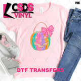 DTF Transfer - DTF010692 Colorful Jack-O-Lantern