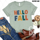 DTF Transfer - DTF010702 Hello Fall