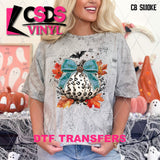 DTF Transfer - DTF010711 White Leopard Pumpkin