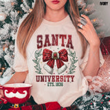 DTF Transfer - DTF010735 Santa University