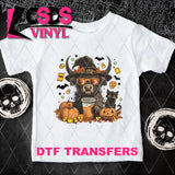 DTF Transfer - DTF010739 Halloween Cow