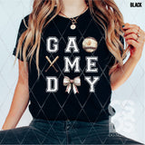 DTF Transfer - DTF010751 Gameday Grid Baseball