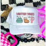 DTF Transfer - DTF010769 Winter Vibes Hat Shoe Cup