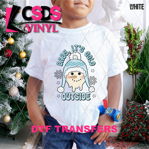 DTF Transfer - DTF010774 Baby It's Cold Outside Snowman