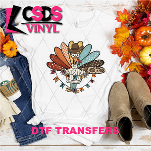 DTF Transfer - DTF010844 Happy Turkey Day