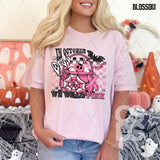 DTF Transfer - DTF010852 In October We Wear Pink Spooky