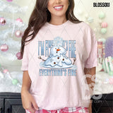 DTF Transfer - DTF010857 I'm Fine Melting Snowman