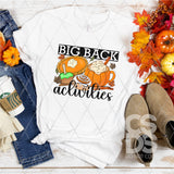 DTF Transfer - DTF010878 Big Back Activities Fall Food