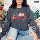 DTF Transfer - DTF010920 Holly Jolly Sleeve