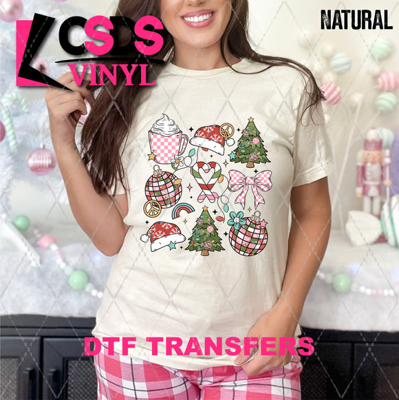 DTF Transfer - DTF010921 Christmas Grid