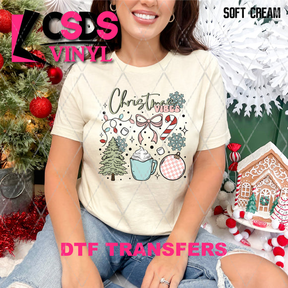 DTF Transfer - DTF010924 Christmas Vibes